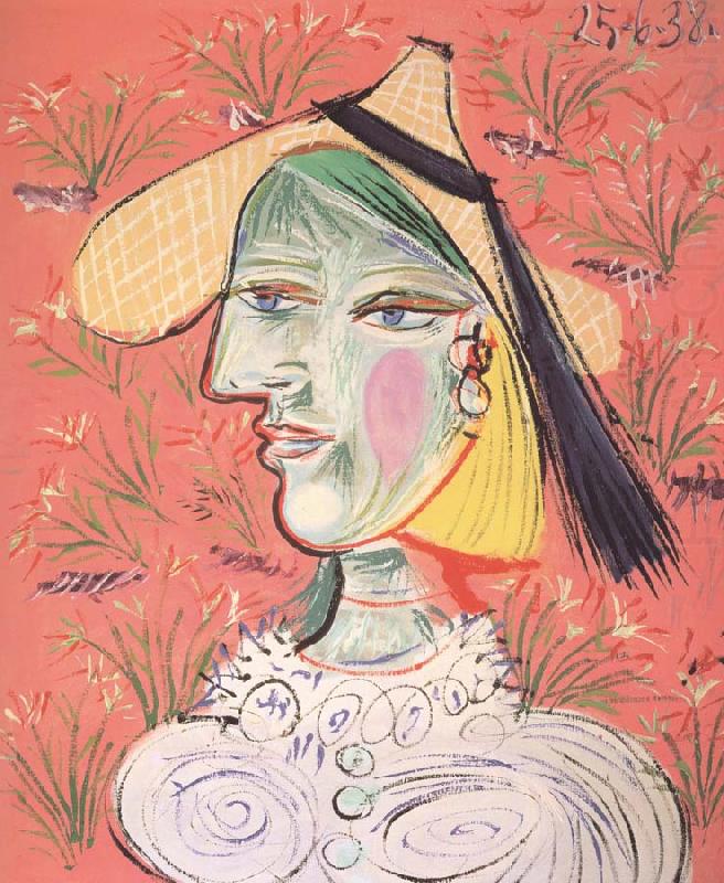 pablo picasso woman in a straw hat china oil painting image
